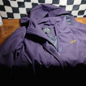 Purple Hooded Jacket by Free Country